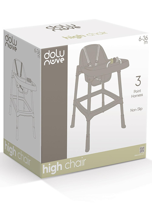 Pratik Mama Sandalyesi - Gri Standart