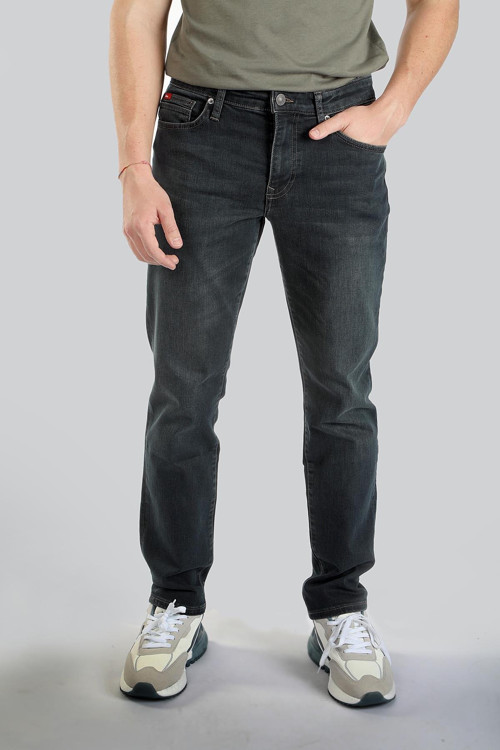 Jagger Normal Bel Dar Kesim Düz Paça Mavi Erkek Jean Pantolon