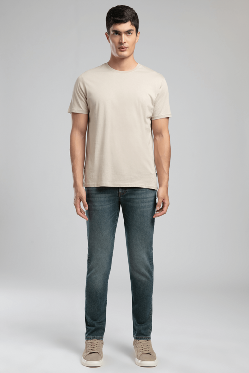 Jagger Erkek Slim Straight Jean Pantolon Mavi