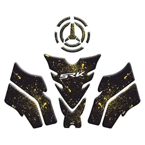 Rks Srk 125 S 2024 - 2025 Uyumlu Tank Pad Set 005