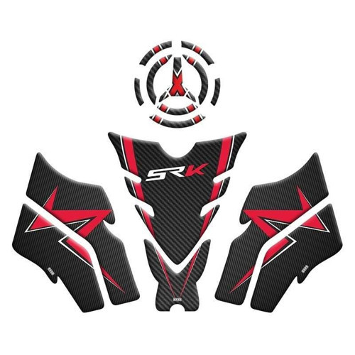 Rks Srk 125 S 2024 - 2025 Uyumlu Tank Pad Set 002