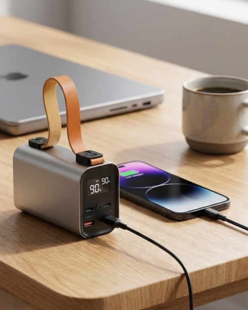 popüler 50000mAh Yüksek Kapasiteli Power Bank Çoklu Çıkışlı Fast Charge 2026