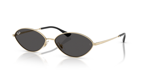 RB 3757 921387 56 -15-145 Unisex Güneş Gözlüğü Soluk altın