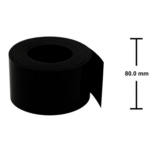 DIS KILIF 80X0.15 MM SIYAH - (5 METRE)