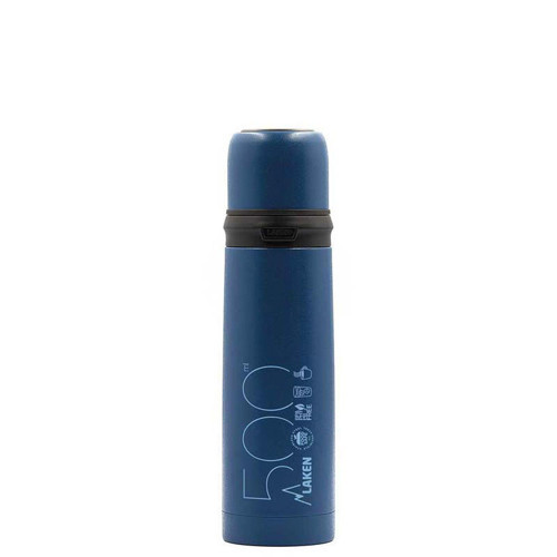Çelik 18/8 Termos+Neopren Kılflı 0,50L - Mavi LK180050A