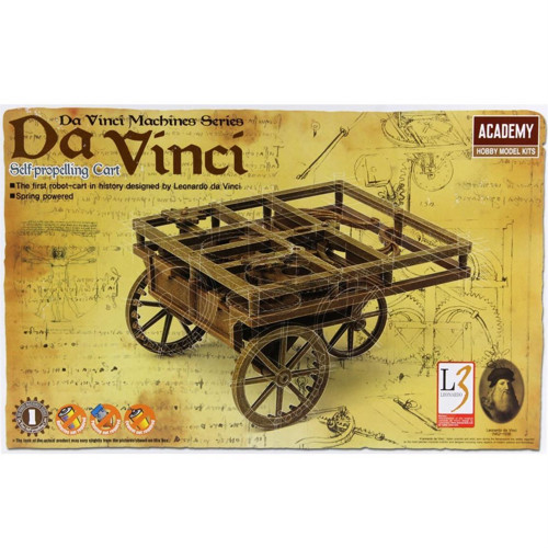 18129 DA VİNCİ ARABASI, PLASTİK MODEL KİTİ