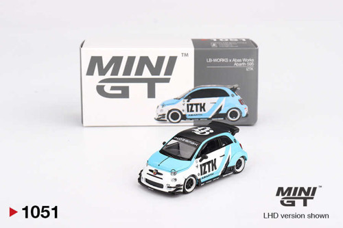 1/64 Abarth 595 LB-WORKS x Abas Works IZTK MGT01051