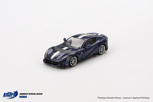 1/64 BBR Ferrari 812 Competizione Blu Tour De France BBRFER64011