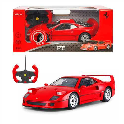 SUNMAN RASTAR 78700 KUMANDALI ARABA FERRARİ F40 IŞIKLI R/C F/F 2.4GHZ 1:14 6+