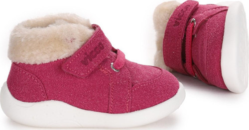Tinky Cırtlı Kız/Erkek Çocuk İlk Adım Panduf Ayakkabı 946.21K.223 Fuşya