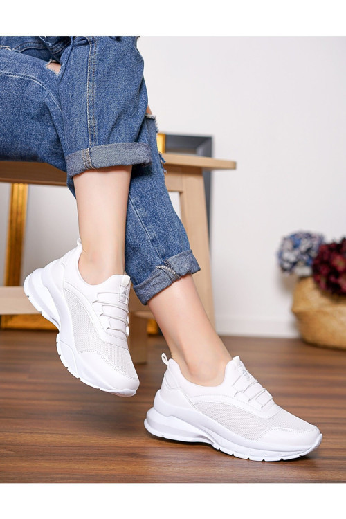Ortapedik Kadın Günlük Spor Sneaker Yürüyüş Ayakkabı 2007