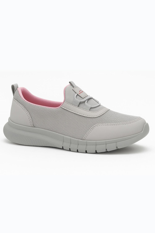 Avenge Siyah Kadın Günlük Yürüyüş & Koşu Ayakkabısı Rahat Slip-On