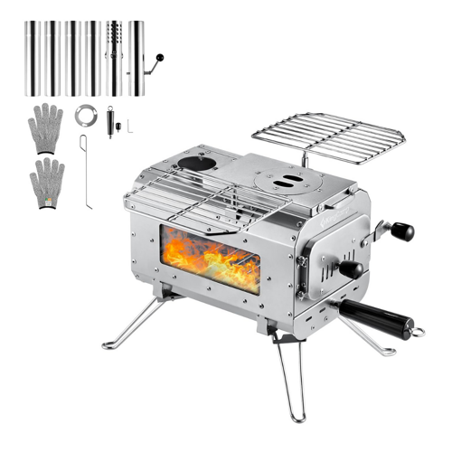 KingCamp Surefire Stove M Bushcraft Premium Kamp Sobası