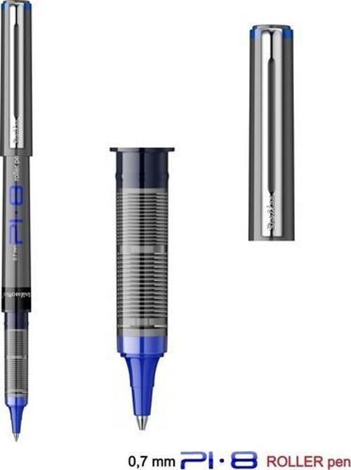 Mavi Offıce Roler Kalem Değiştirelebilir Refil 0,7 mm 12'li