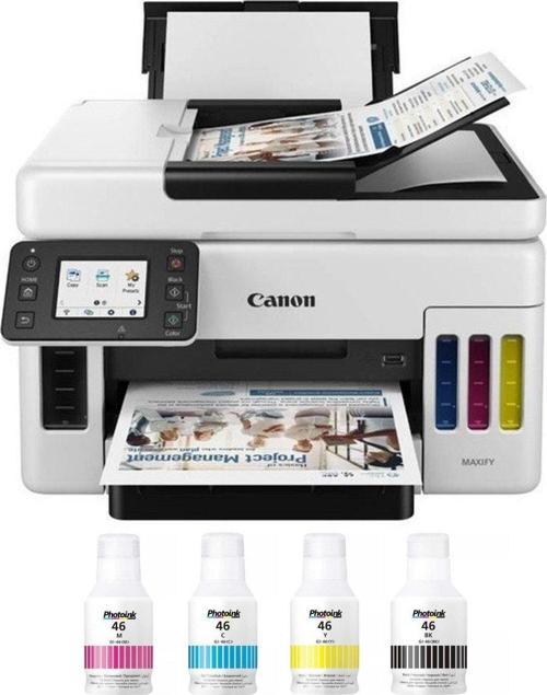 Maxify Gx7040 Çok Fonksiyonlu  Photoink Mürekkepli Tanklı Yazıcı Tarayıcı Fotokopi Faks
