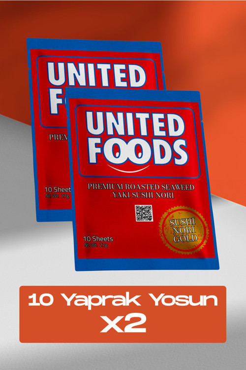 10 Yaprak Yosun x 2 / Sushi Nori 20 Yaprak