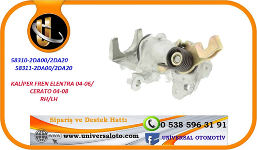 FREN KALİPERİ ELANTRA 2004-2005/CERATO 2004-2008 ARKA SOL
