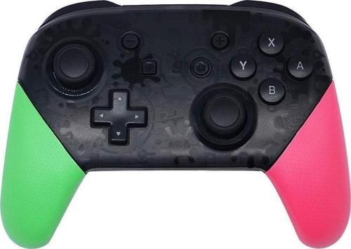 Switch Ve Pc Uyumlu Pro Controller Kablosuz Oyun Kolu Yeşil-Pembe