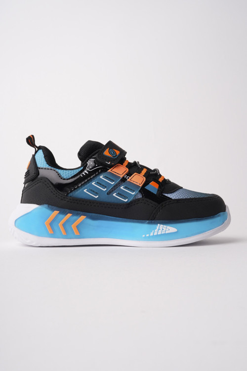 ZUZU Cırtlı ve Bağcıklı Günlük Çocuk Sneaker Spor Ayakkabı
