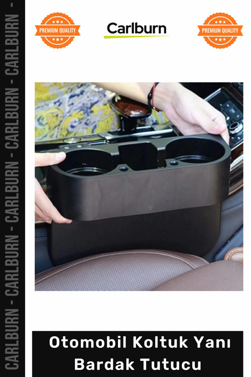 #Bardaklık Ergonomik Çok Amaçlı Araç İçi Depolama Dağınıklık Giderici Oto Koltuk Yanı Bardak Tutucu