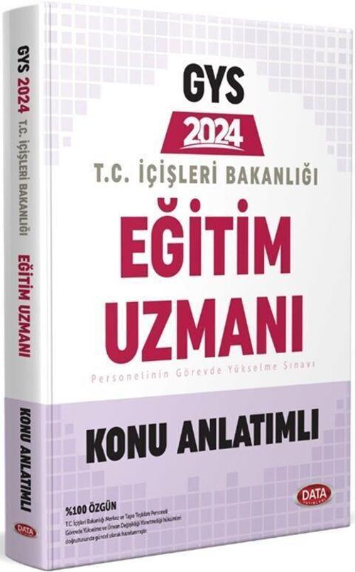 T.C. İçişleri Bakanlığı Eğitim Uzmanı GYS Hazırlık Kitabı
