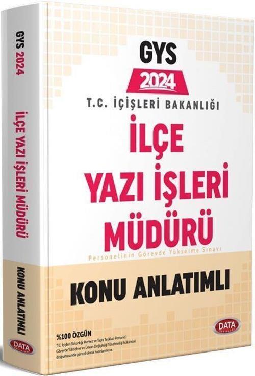 T.C. İçişleri Bakanlığı İlçe Yazı İşleri Müdürü GYS Hazırlık Kitabı