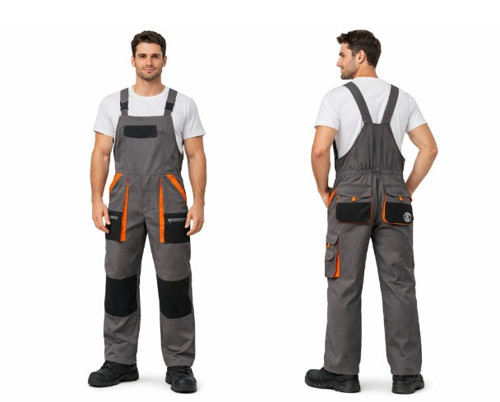 WorkPro Bahçıvan Tulumu Gri