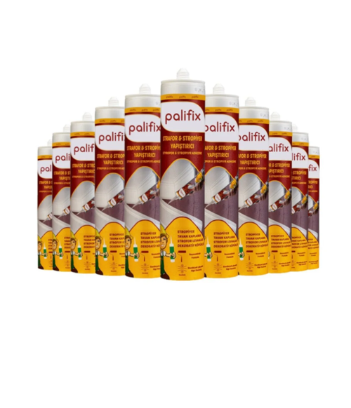 Polifix 5 Adet Strafor Stropiyer Kartonpiyer Yapıştırıcı Çok Amaçlı Yapıştırıcı -6126