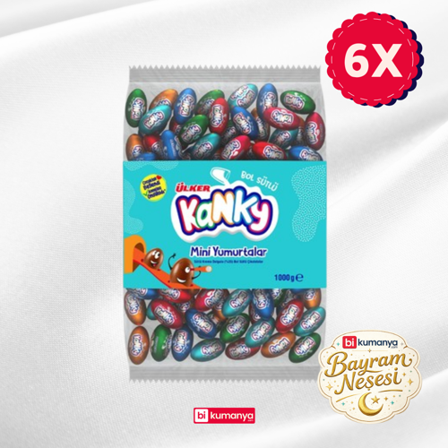 Ülker Kanky Mini Yumurta Çikolata - 6KG