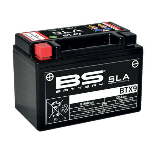 Bs Btx9 Sla 2011-2016 Triumph Daytona 675 Uyumlu Akü Jel Akü