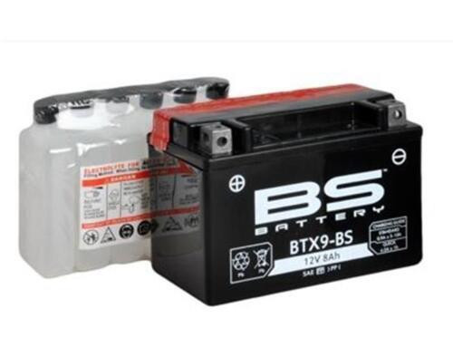 Bs Btx9-Bs 2015-2016 Triumph Street Triple RX Uyumlu Akü Sulu Akü