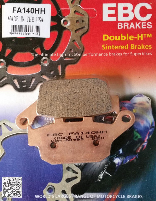 Fa140Hh 2006-2012 Triumph Daytona 675 Uyumlu Arka Fren Balatası Sinterli Balata