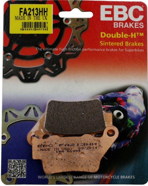 Fa213Hh 2012-2017 Triumph Daytona 675 R Uyumu Arka Fren Balatası Sinterli Balata