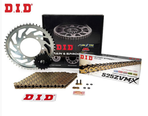 Zvm-x-Jt 2021-2024 Triumph Speed Triple 1200 RR Uyumlu Zincir Dişli Set Gold (Sarı) Renk