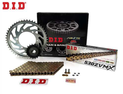 Zvm-x-Jt 2012-2019 Triumph Speed Triple R Uyumlu Zincir Dişli Set Gold (Sarı) Renk