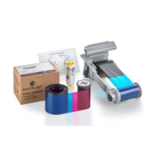 ENTRUST DS Seri YMCKT Yarım Panel Renkli Ribon 525100-002