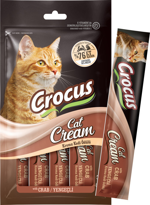 Yengeçli Krema Kedi Ödülü 4x15gr