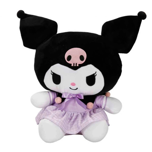 Hello Kitty and Friends Kuromi S2 Peluş Oyuncak 30 cm Lisanslı, Yumuşacık ve Asi Tasarım