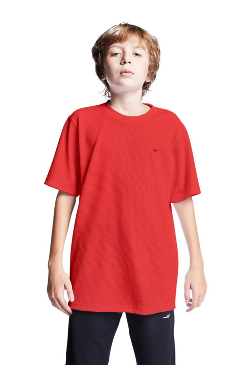 S243298 Kısa Kol T Kırmızı Erkek Çocuk T-Shirt