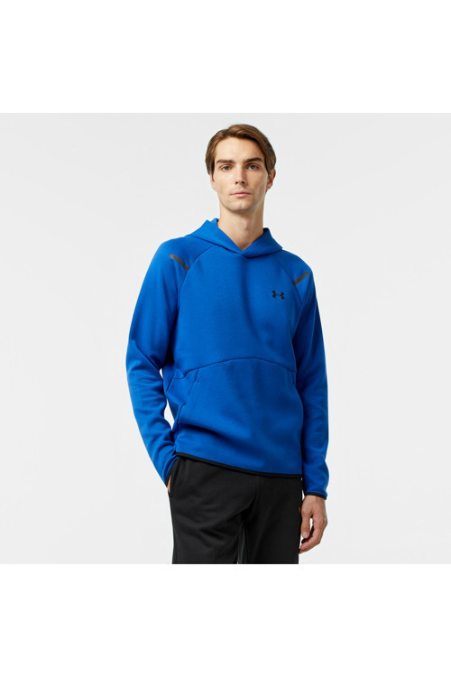Unstoppable Fleece Erkek Mavi Sweatshirt