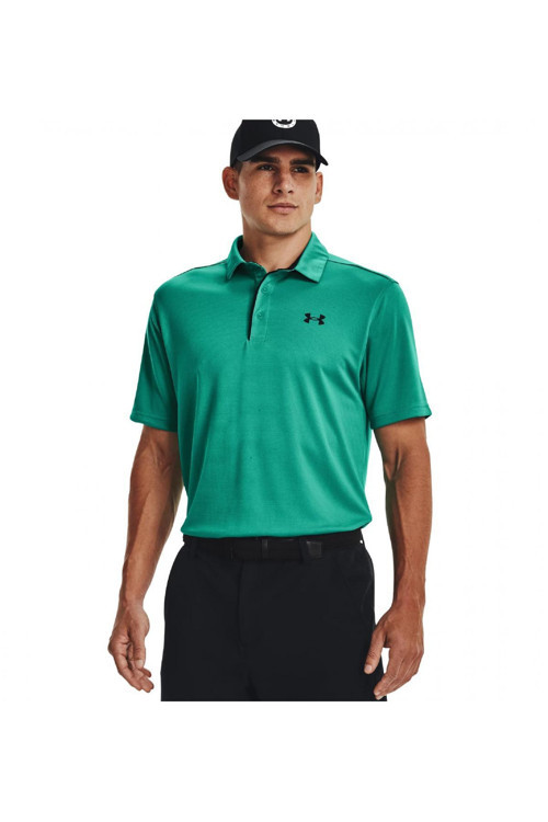 1290140 Tech Polo Yeşil Erkek T-Shirt