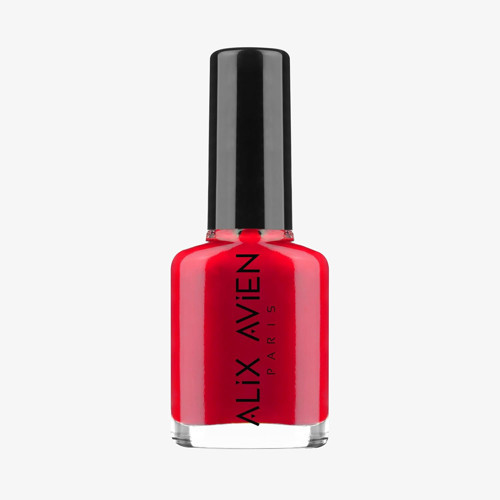 ALIX AVIEN Edition Işıltılı Kırmızı Oje - Pigmentli Uzun Süreli Kalıcı Hızlı Kuruma-Nail Lacquer No:5