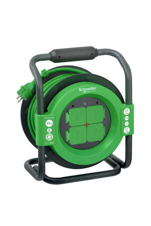 Schneider Kablo Makarası Pro, Ip44, Ik08, Ho7rnf 3g2.5 25mt Kablo,topraklı Imt33148