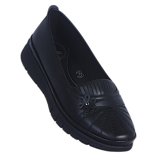 2025 Siyah Kadın Günlük Babet Ayakkabı