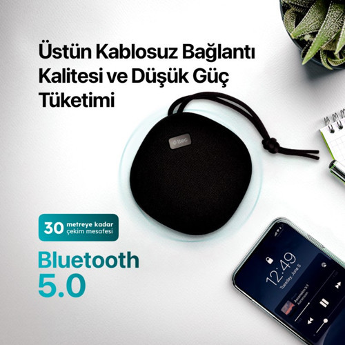 Bluetooth Hoparlör Ses Bombası Rock Ipx7 Dereceli Suya Ve Toza Dayanıklı Taşınabilir Hoparlör