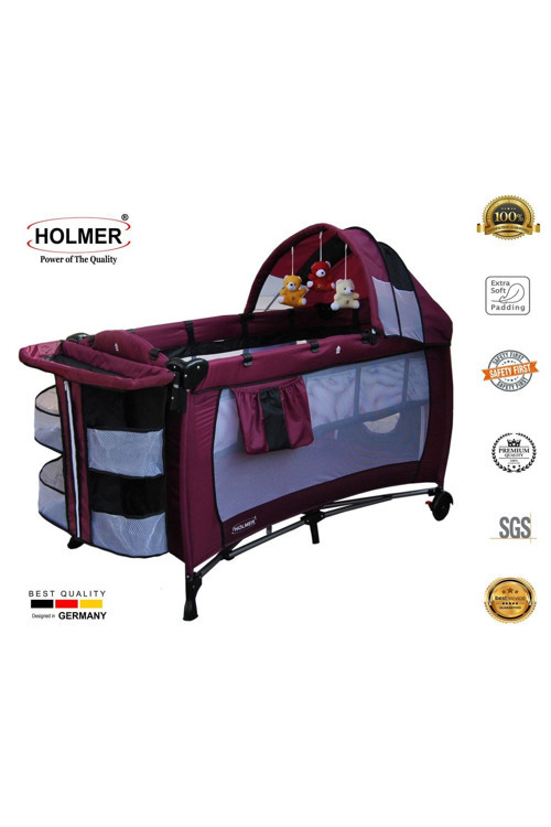 Kids Maxi Comfort Eurostyle Oyun Parkı 60 X 120 Cm Mürdüm