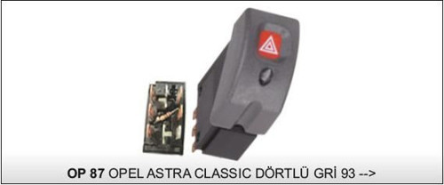 FLAŞÖR ANAHTARI GRİ OPEL ASTRA CLASSIC