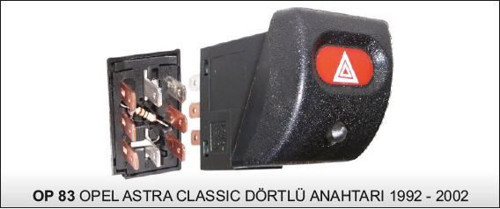 FLAŞÖR ANAHTARI OPEL ASTRA CLASSIC 92-02