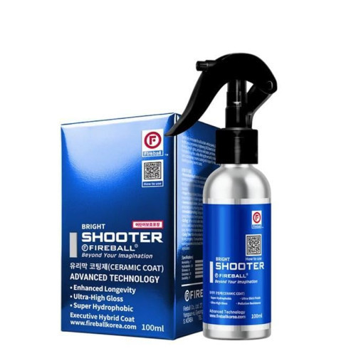 BRIGHT SHOOTER 100 ml Fireball Seramik Kaplama Spreyi | 2 Yıl Koruma, Ultra Parlak & Hidrofobik Etki