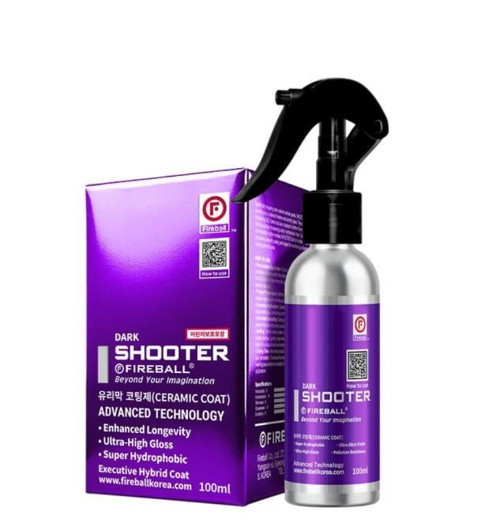 Dark Shooter 100 ml – Koyu Renk Araçlar İçin Seramik Hızlı Cila | 1 Yıl Koruma, Ultra Parlaklık